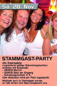 Stammgast-Party