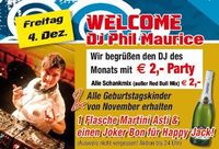 Welcome DJ Phil Maurice