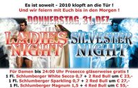 Silvester-party Und Special Ladies Night!