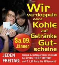 Wir verdoppeln...@Disco Alm