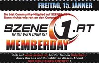 SZENE1  Memberday!@Segabar Linz