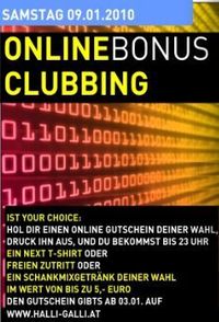 Onlinebonus Clubbing