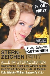 Sternzeichen Party