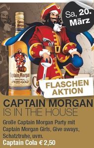 Captain Morgan Is In The House@Cabrio