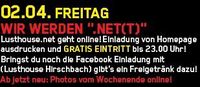 Wir werden „.net(t)“@Lusthouse Hirschbach