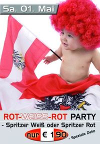 Rot weiss Rot Party