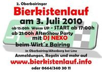 Oberbairinger Bierkistenlauf