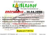 Eröffnung Kasberghof@Kasberghof