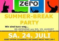 Summerbreak Party -  Wir Sind Kurz Weg…@Zero