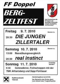 Bergzeltfest Doppel@Feuerwehrhaus Doppel