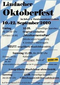 Lindacher Oktoberfest@FF-Lindach