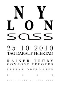 Nylon & Sass Music Club@SASS