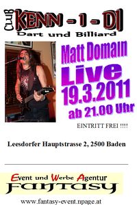 Matt Domain live@Club KENN-I-DI