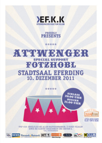 Attwenger (supported by Fotzhobl)@Stadtsaal Eferding