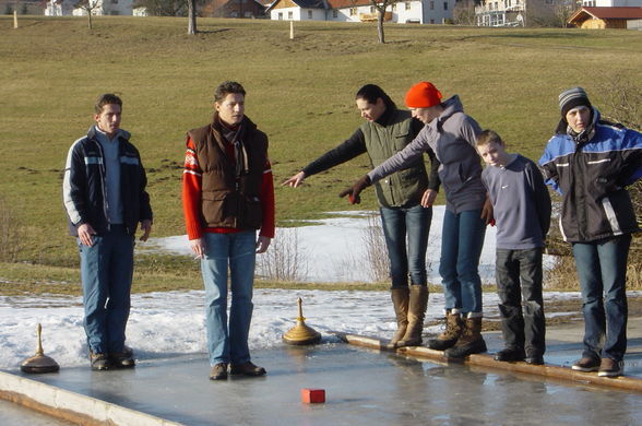 Eisstockschießen 2009 - 