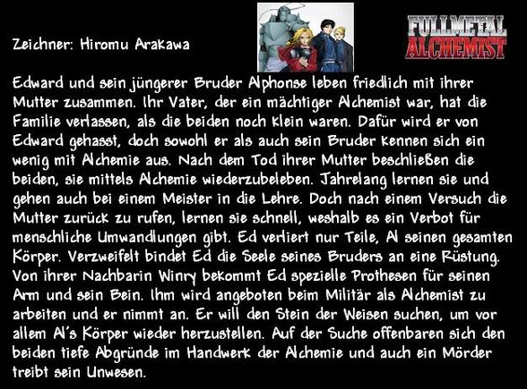 Fullmetal Alchemist - 