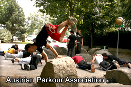 APA Parkour Session Outdoor in Linz - 