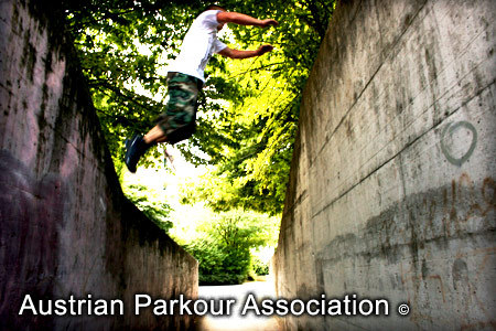 APA Parkour Session Outdoor in Linz - 