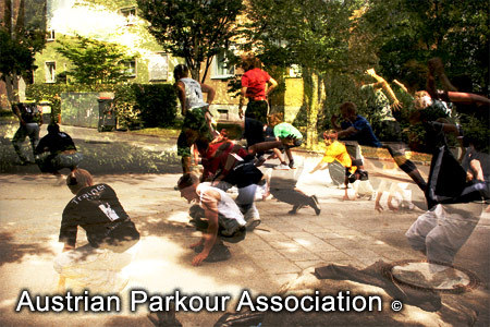 APA Parkour Session Outdoor in Linz - 