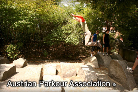 APA Parkour Session Outdoor in Linz - 