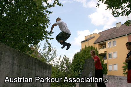 APA Parkour Session Outdoor in Linz - 