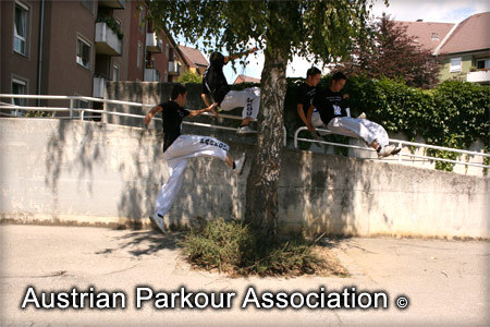 APA Parkour Session Outdoor in Linz - 