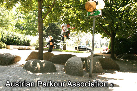 APA Parkour Session Outdoor in Linz - 