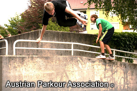 APA Parkour Session Outdoor in Linz - 