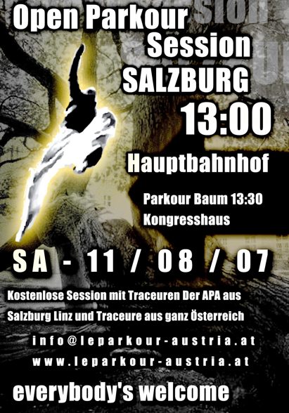 APA Parkour Session Indoor in Salzburg - 