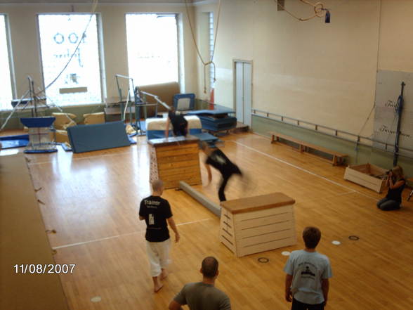 APA Parkour Session Indoor in Salzburg - 