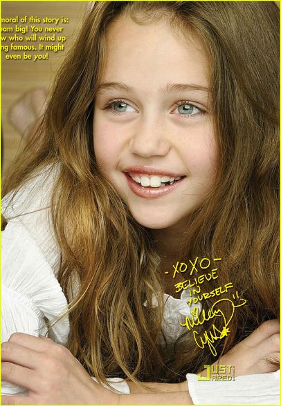 Miley Cyrus Kinderfotos - 