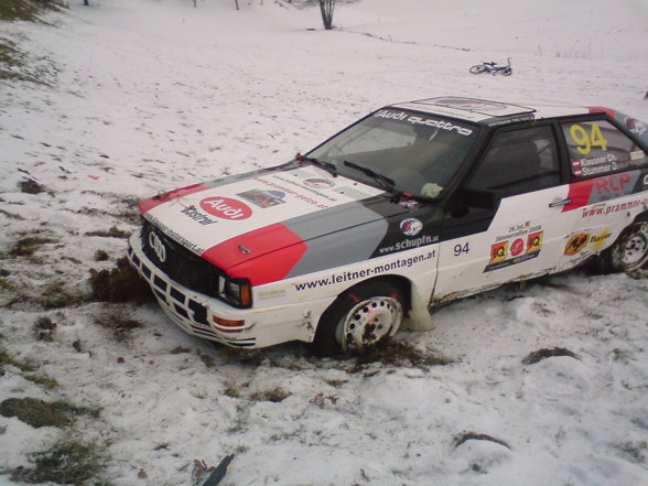 Unfall auf der 26.IQ Jännerrallye 2008 - 