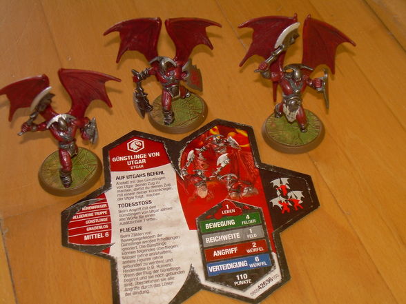 Heroscape Figuren+Karten - 