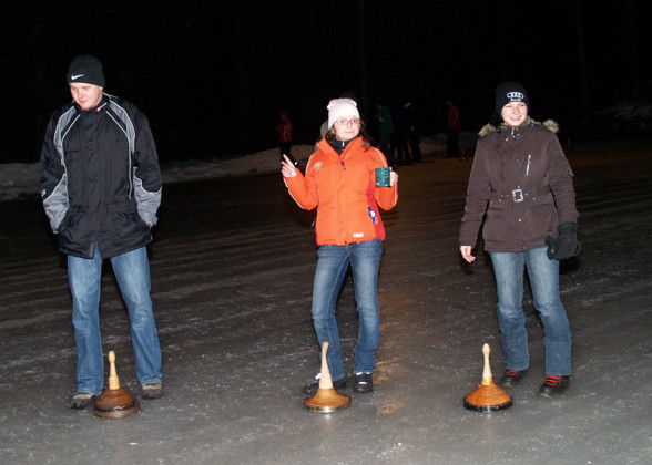 internes Eisstockschiessen 7.2.2008 - 