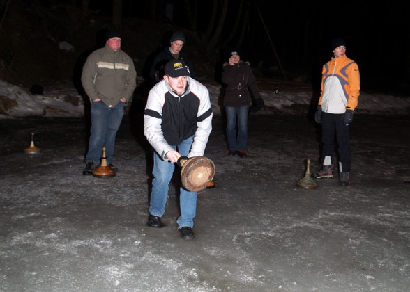 internes Eisstockschiessen 7.2.2008 - 