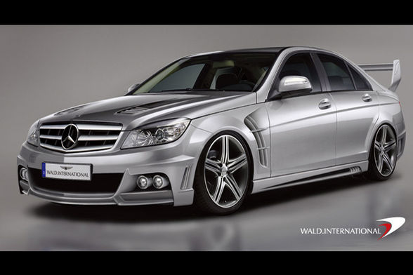 C-63-AMG W204 Wald Verbau - 