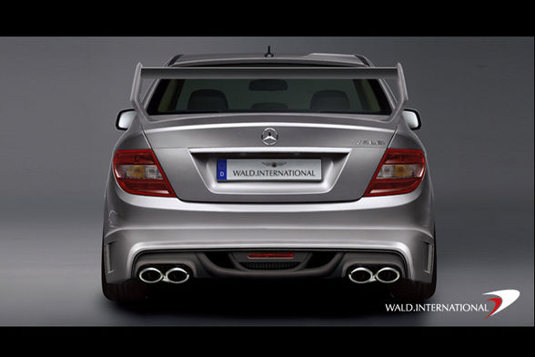 C-63-AMG W204 Wald Verbau - 