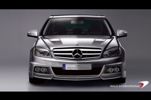 C-63-AMG W204 Wald Verbau - 