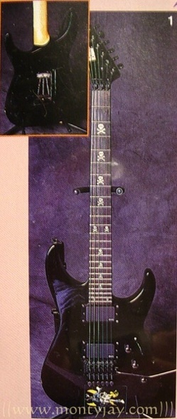 Kirk's guitars - 