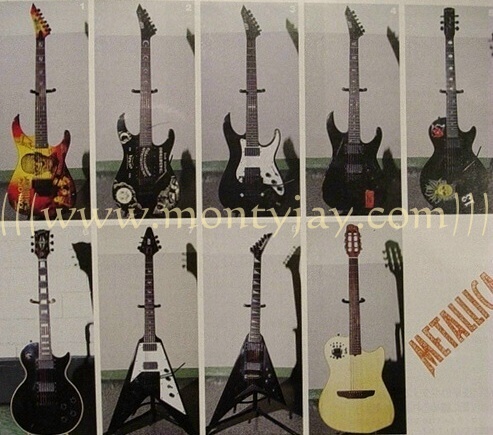 Kirk's guitars - 