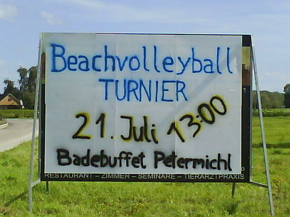 Beachvollyballtunier 21.07.07 - 