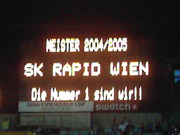 Rapid Wien des beste auf da Wöd !!!!!!!! - 