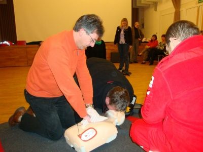 Defibrillator Übung - 