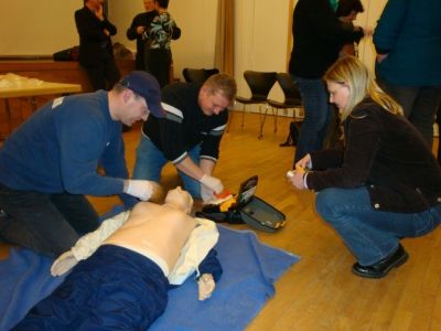 Defibrillator Übung - 