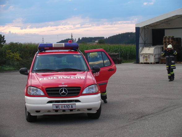 Übung Fa. Kepp, Lambach - Im Sommer 2008 - 