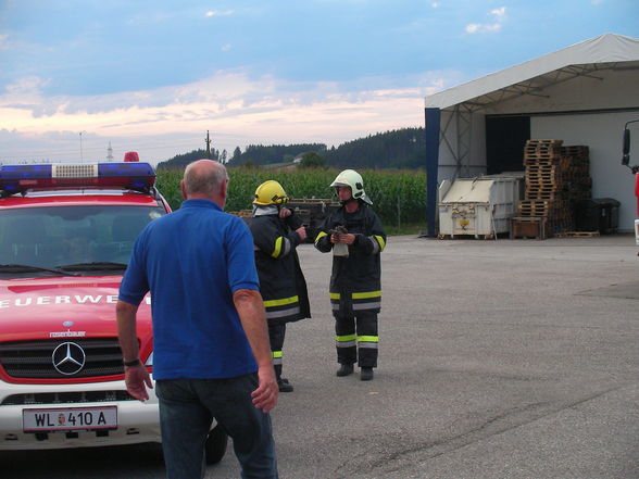 Übung Fa. Kepp, Lambach - Im Sommer 2008 - 