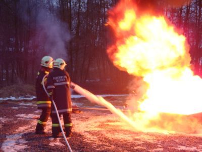 Einsatzübung am 28.02.09 - 