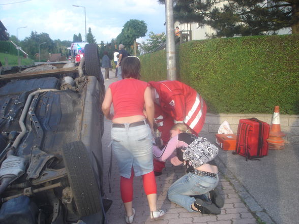 Übung5 Juni 2009 schwerer Vu in Poneggen - 