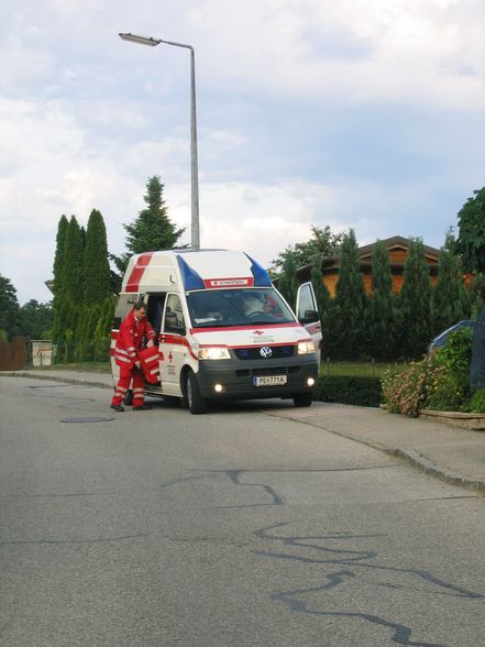 Übung5 Juni 2009 schwerer Vu in Poneggen - 