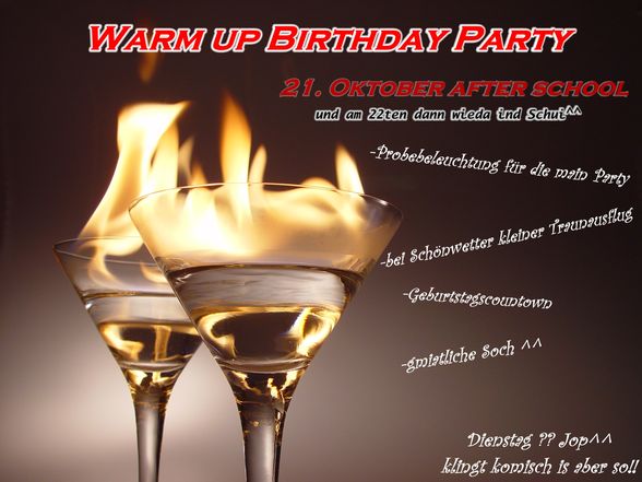 Warm up Party^^ - 